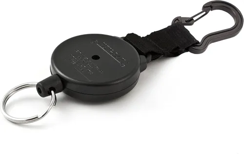 Miniatura 2 de KEY-BAK SECURIT - Llavero retráctil resistente con un cable de Kevlar retráctil que asegura llaves,