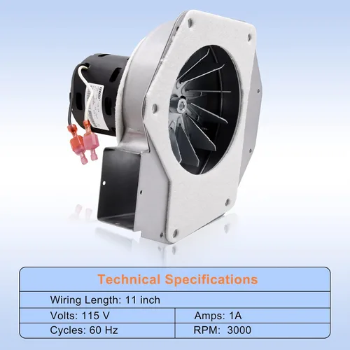 Miniatura 2 de Criditpid 80P20001-R, 80P30521-R y 80P31093 Reemplazo del ventilador de combustión para estufas de pellets St Croix Auburn, Afton Bay, Hastings
