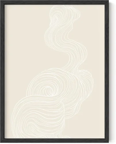 Miniatura 21 de HAUS AND HUES Póster de arte abstracto negro, impresión de pared abstracta negra, arte geométrico, decoración de arte abstracto, decoración de pared