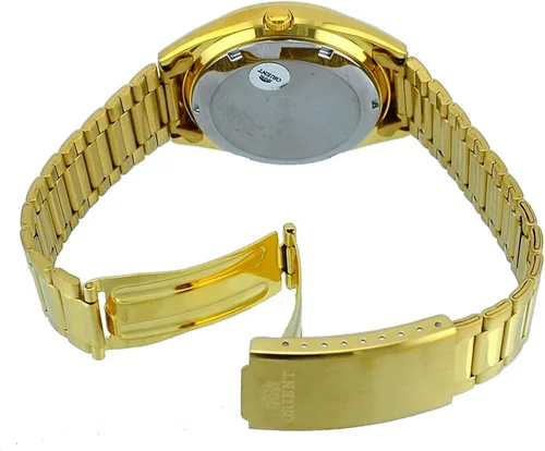 Miniatura 2 de Orient FAB00002B - Reloj automático para hombre con esfera negra de 3 estrellas color dorado