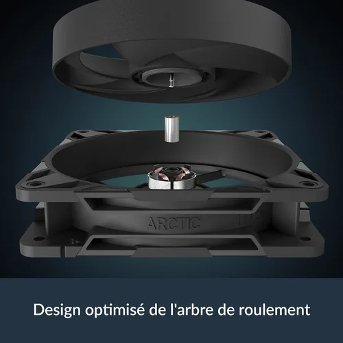 Miniatura 6 de ARCTIC P12 Pro Reverse – Paquete de 3 – Ventilador Premium de 120 mm con Flujo de Aire Inverso, Ventilador PWM con Splitter de Cable Y, 500-3000