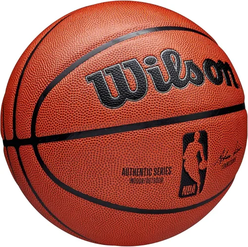 Miniatura 2 de WILSON Balones de baloncesto para interiores y exteriores auténticos de la NBA - Tamaño 3, tamaño 6 y tamaño 7