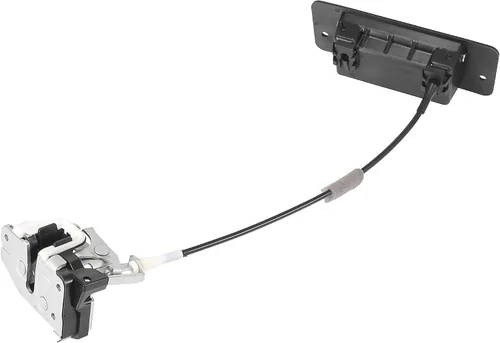 Miniatura 5 de X AUTOHAUX Actuador de cerradura de puerta Lado del motor Manija de puerta con bisagras con cable trasero izquierdo Lado del conductor para Ford