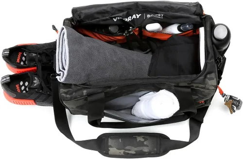 Miniatura 5 de Bolsa de Lona Vooray Boost – Bolsa de Gimnasio Pequeña para Hombres y Mujeres, Bolsa de Viaje Ligera con Compartimento para Zapatos, Bolsa Deportiva