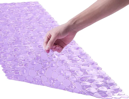 Miniatura 11 de Webos Alfombrilla de Ducha Antideslizante: Alfombrilla Extra Grande de Guijarros para Bañera para Familias, Tapete Antideslizante para Ducha