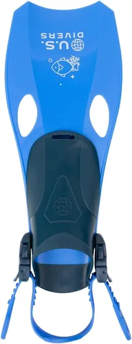 Miniatura 4 de U.S. Divers Avila Junior - Juego de esnórquel unisex – Lente curvada de 1 ventana para visión panorámica, lente antivaho y esnórquel con parte