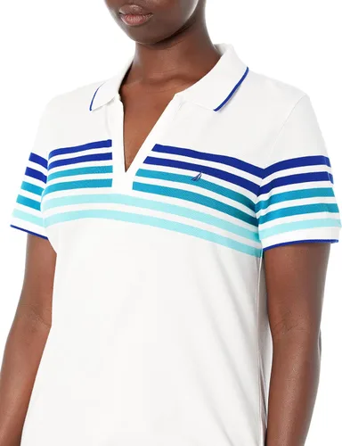 Miniatura 3 de Nautica - Polo de algodón elástico para mujer