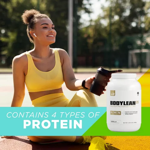 Miniatura 4 de AdvoCare BodyLean25 - Proteína en polvo con aislado de proteína de suero - Apoya la construcción muscular y un cuerpo magro - Ofrece apoyo