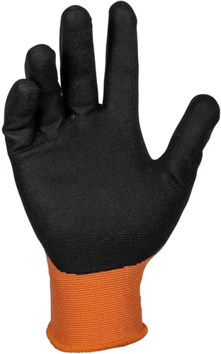 Miniatura 12 de Klein Tools 60582 Guantes de Trabajo, Guantes de Punto Sumergidos Resistentes a Cortes ANSI A1 con Revestimiento de Nitrilo, Nylon-Spandex