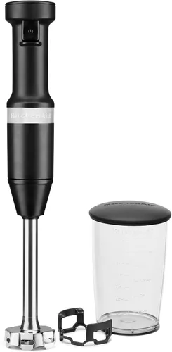 Miniatura 2 de KitchenAid Batidora de mano con cable de velocidad variable KHBV53, negro mate