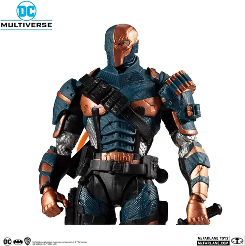 Miniatura 2 de McFarlane Toys DC Multiverse Deathstroke: Batman: Arkham Origins - Figura de acción de 7 pulgadas, multicolor (15342-2)