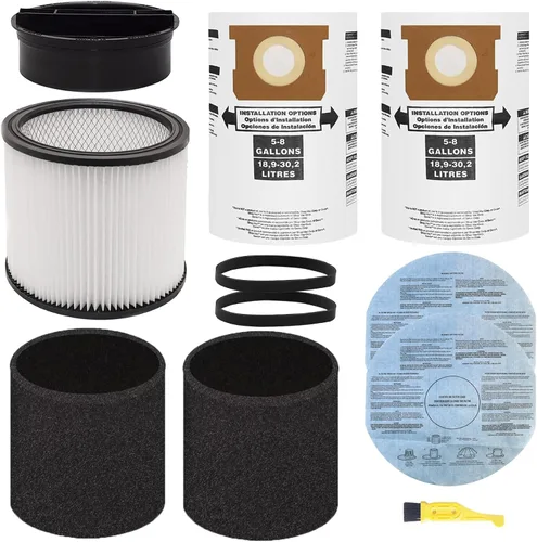 Filtro de repuesto para filtros de aspiradora de tienda 90304 90585, 90107, 90350, 90333, filtro de aspiradora en seco y húmedo, se adapta a la