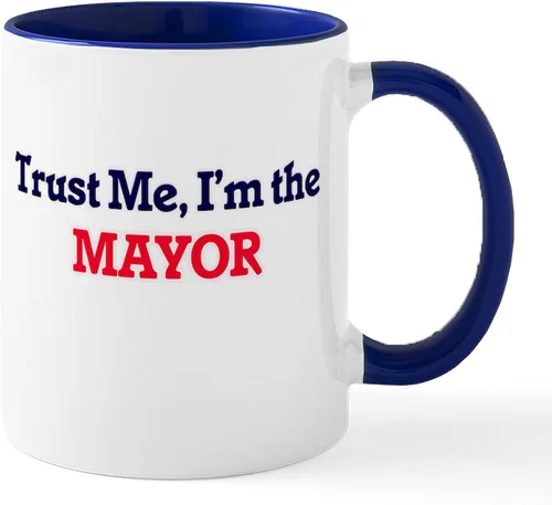 Miniatura 21 de CafePress I Love Mayor Mug Taza de café de cerámica de 11 oz (11.0 fl oz)
