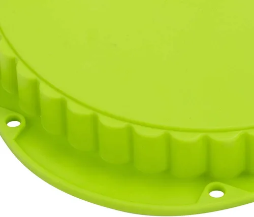 Miniatura 5 de Webake Tarta de silicona para tartas/sartén para flan de 9.5 pulgadas, molde antiadherente para pastel de pizza