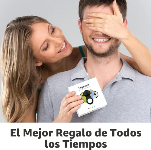Miniatura 7 de Yolscue Juguete para ansiedad, juguete giratorio para adultos y niños, regalos adecuados para niños con autismo y TDAH, juguete silencioso de Negro