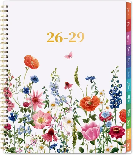 Planificador Mensual 2026-2029 - planificador de 3 años 2026-2029, Jul. 2026 - Jun. 2029, Calendario de 3 Años 2026-2027-2028 planificador mensual,