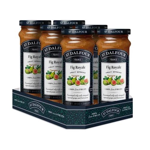 Miniatura 36 de St. Dalfour Untable de frutas de arándanos, 10 onzas, 100% de frutas, sin ingredientes artificiales, sin OMG, sin azúcar de caña, todo natural
