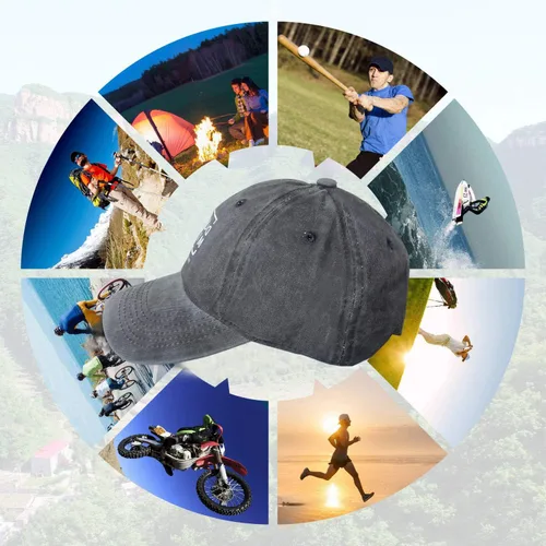 Miniatura 6 de Gorra de béisbol para padre, ajustable, estilo clásico, para hombre y mujer, Beísbol, talla única