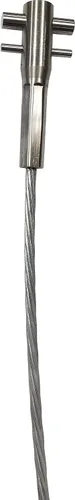 Miniatura 20 de 3M DBI-SALA Lad-Saf Cable Sistema de Seguridad Vertical 6119020, Acero Inoxidable, 20 FT