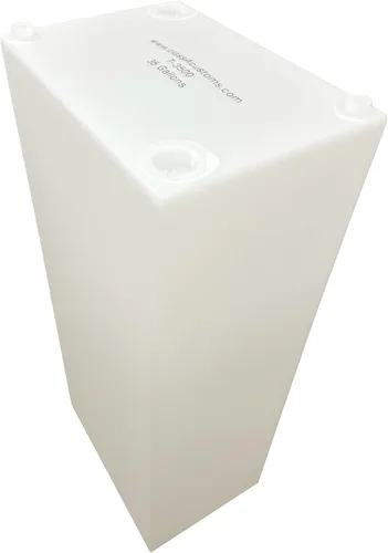 Miniatura 6 de Aduanas de Clase A Un (1) tanque de 35 galones para uso de agua fresca y gris RV T-3500 38.75 x 12 x 17.375 pulgadas Remolque de caravana