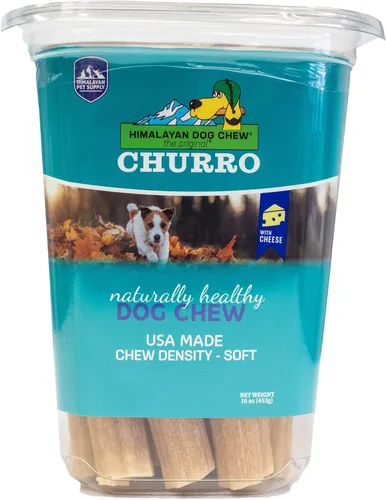 Miniatura 17 de Himalayan Dog Chew Churro de queso de yak para perros, 100% natural, duradero, sin gluten, chucherías saludables y seguras para perros, sin lactosa