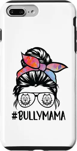 Miniatura 12 de American Bully Mom Messy Bun Hair Glasses, Bully Mama Case for iPhone 16