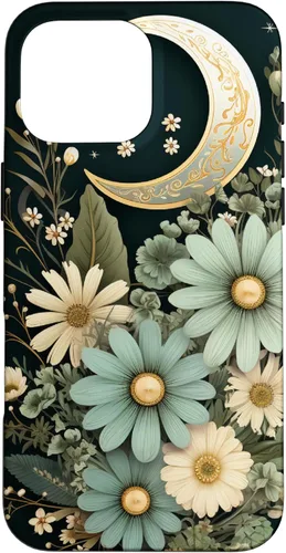 Miniatura 18 de Funda botánica de flores silvestres para iPhone 13 verde salvia