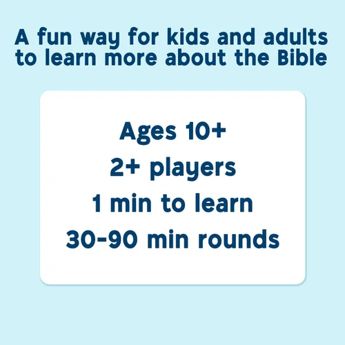 Miniatura 8 de SO YOU THINK YOU KNOW THE BIBLE, Un divertido juego de preguntas para familias, becas y estudio bíblico. Gran regalo cristiano