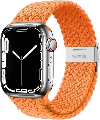 Miniatura 24 de Qimela Correa Compatible con Apple Watch de 1.49/1.57/1.61/1.65/1.73/1.77/1.77/1.93 pulgadas para Mujeres y Hombres, Correa Deportiva Solo Loop