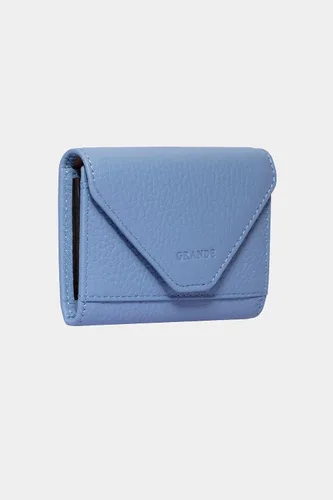 Miniatura 40 de grande Estuches para tarjetas 3639, Naranja, Tarjetero de cuero con cierre magnético, cartera pequeña de acordeón para mujer
