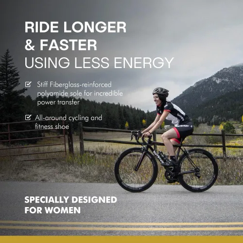 Miniatura 4 de Tommaso Pista - Tenis para bicicleta de carretera para mujer, compatible con Dual Cleat