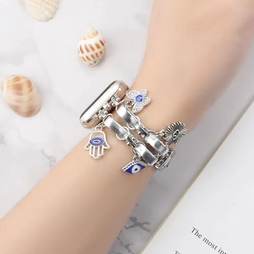 Miniatura 5 de Elegante pulsera compatible con Apple Watch Band de 1.496 pulgadas, 1.575 pulgadas, 1.614 pulgadas, 1.654 pulgadas, 1.732 pulgadas, 1.772 pulgadas