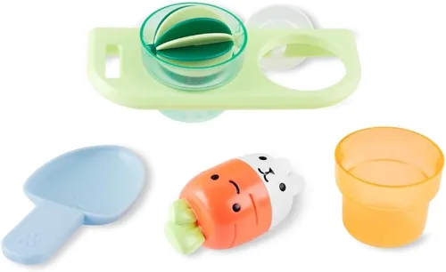 Miniatura 12 de Skip Hop Juguete de baño para bebés Tub-to-Table Café Prep & Serve Set de Ensalada para Bañera Juego Sensorial para el Desarrollo Edad 12m+ Preparar