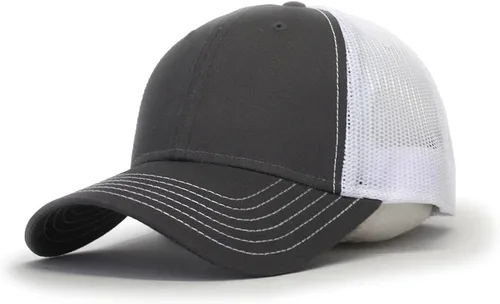 Miniatura 17 de Gorra de béisbol de camionero de malla de algodón de dos tonos de malla de algodón de dos tonos