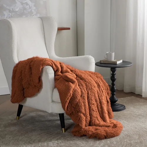 Miniatura 6 de Bedsure GentleSoft Manta de Tiro de Piel Sintética Esponjosa y Suave para Sofá, Forro Polar Sherpa Suave Regalos Acogedores para Mujeres, Manta