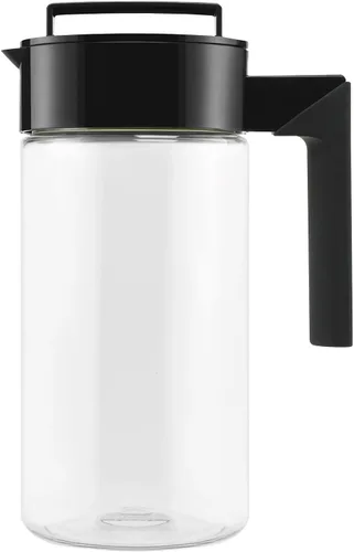 Miniatura 11 de Takeya Jarra hermética – Jarra hermética de uso diario para té helado y más – Jarra transparente con tapa – Esencial de cocina ligero – Utensilios