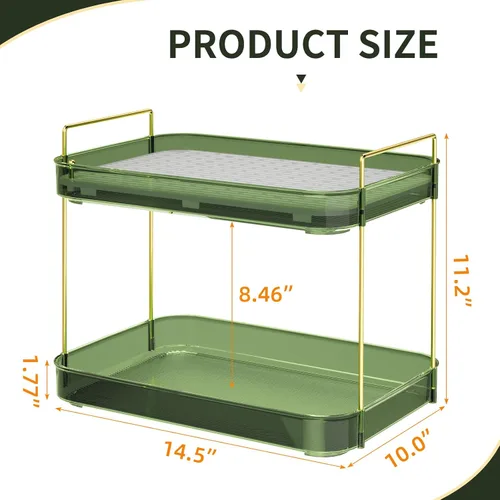 Miniatura 4 de Seoneiro Bandeja de whisky, estante para tazas de vidrio, soporte para tazas, organizador de taza de café, encimera de baño con tabla de drenaje