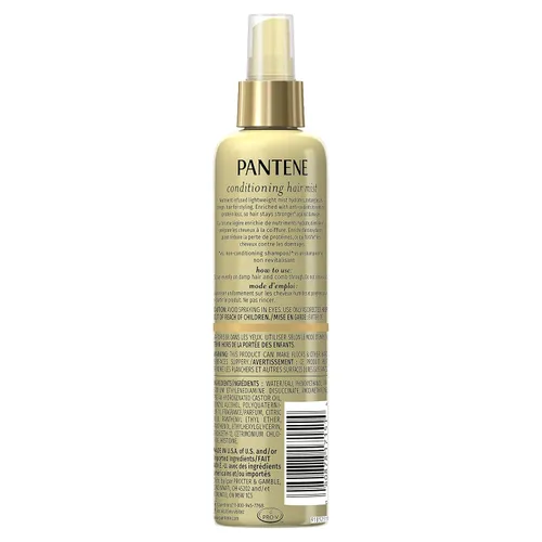 Miniatura 2 de Pantene Pro-V Nutrient Boost Moisture Conditioning Mist Desenredante nutritivo y renovador, 8.5 onzas líquidas Desenredante