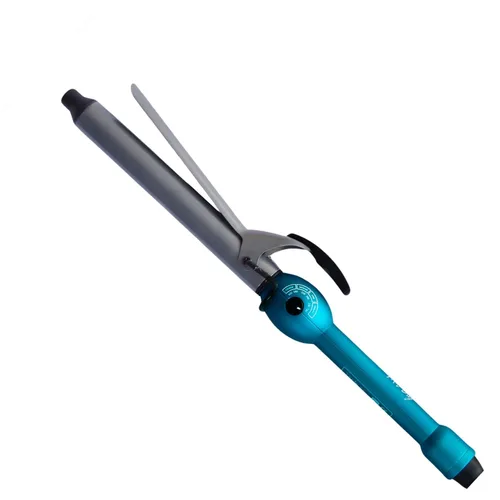 Mr Big Curling Iron, Junior con barril de 8 pulgadas, rizadores de estilo XL más largos para cabello largo, cerámica triple plateada, rizos