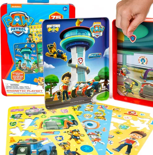 Miniatura 12 de Barbie D.I.Y. Juego magnético de 75 piezas, 3 muñecas magnéticas, manualidades para niños de 4 a 8 años, regalos de cumpleaños para niñas de 4 años