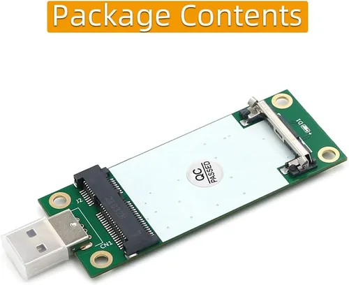 Miniatura 7 de Mini adaptador PCI-E a USB con ranura para tarjeta SIM para transferencia de módulo a interfaz USB