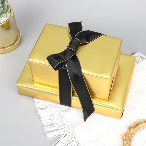 Miniatura 5 de NESCCI Papel de regalo dorado de metal mate, papel de color sólido, papel de regalo perfecto para bodas, día de San Valentín, cumpleaños, Navidad