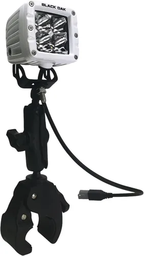 Miniatura 8 de Black Oak Luz LED Pro Series 3.0 Marine POD de 2 pulgadas: Spot 40W XM-L2 (1 Pack) Incluye soportes y arnés de cableado, iluminación impermeable