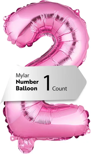 Miniatura 43 de Restaurantware-Balloonify Globo de Número de 16 Pulgadas, 1 Globo Digital para Fiesta - Número 5, Auto-Sellado, Acabado de Mylar de Folio Dorado, Oro