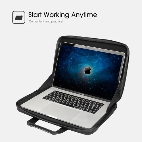 Miniatura 5 de Smatree Funda rígida para laptop de 14.2 pulgadas Apple MacBook Pro M5 2026/M5 2025/M4 2024/M3 2023 A2918, MacBook Air M4 2025/M3 2024/2022, bolsa