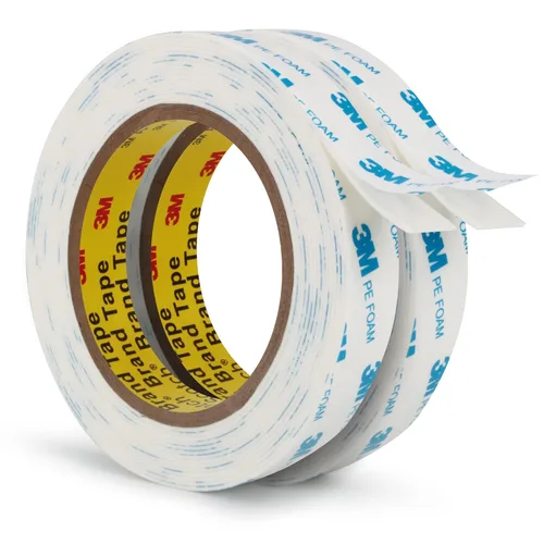 Miniatura 11 de 3M Cinta de Doble Cara 0.39"×16.5 pies, Cinta de Pared de Doble Cara sin Daño, Cinta de Montaje de Espuma de PE Resistente Extraíble Impermeable
