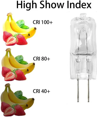 Miniatura 7 de 10 bombillas halógenas G4 110 V 35 W regulables blanco cálido G4 bombilla halógena para candelabro, lámpara de escritorio, iluminación de paisaje 10