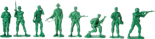 Miniatura 4 de Soldados Grandes US Toy Company 7958, Verde