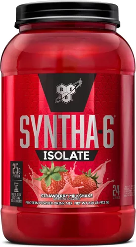 Miniatura 10 de BSN SYNTHA-6 - Proteína aislada en polvo, proteína de mantequilla de maní en polvo con aislado de proteína de suero, aislado de proteína de leche