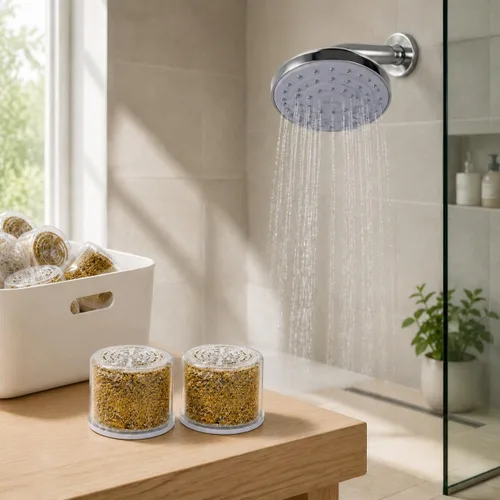 Miniatura 7 de Filtro de repuesto de agua para cabezal de ducha filtrado, compatible con cabezal de ducha filtrado CANOPY para eliminar el cloro y sustancias